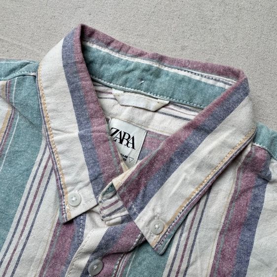 เสื้อเชิ้ต​ ZARA Size M  รูปที่ 6