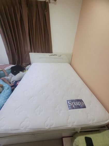 เตียงนอน CONCEPT ขนาด 5 ฟุต พร้อมที่นอน spana
