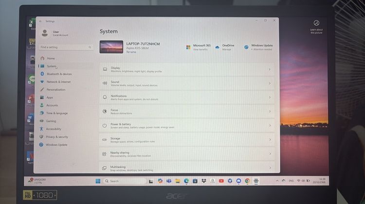 Acer Aspire intel core i5 รูปที่ 2