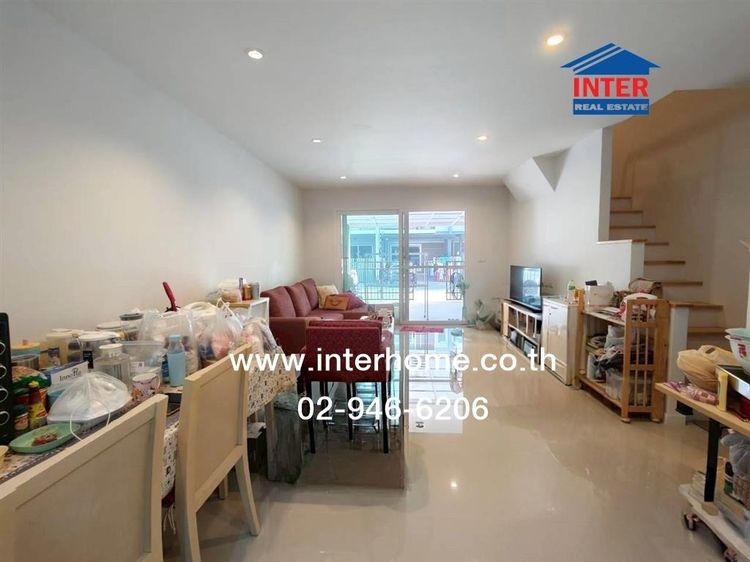 ทาวน์เฮ้าส์ 2 ชั้น 18.7 ตร.ว. หมู่บ้านศุภาลัยเบลล่า วงแหวน-รามอินทรา ซอยสุเหร่าคลองหนึ่ง15 ถนนรามอินทรา ถนนพระยาสุเรนทร์ เขตคลองสามวา รูปที่ 2