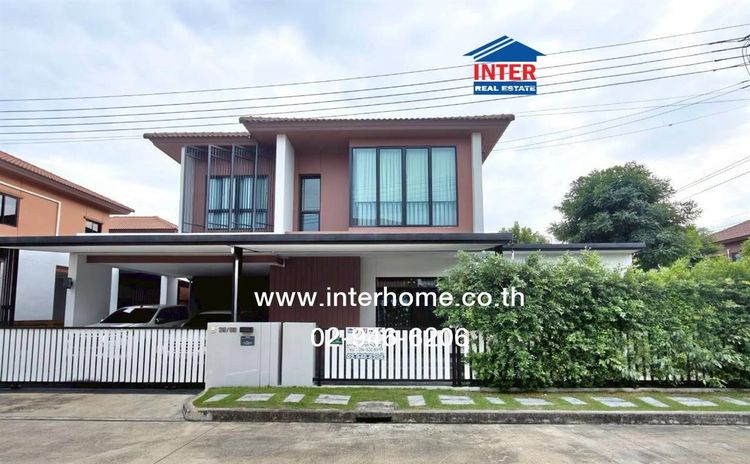 บ้านเดี่ยว 2 ชั้น 61.6 ตร.ว. หมู่บ้านเดอะริคโค้ เรสซิเดนซ์ วงแหวน-หทัยราษฎร์ ถนนรามอินทรา ถนนหทัยราษฏร์ เขตคลองสามวา กรุงเทพมหานคร