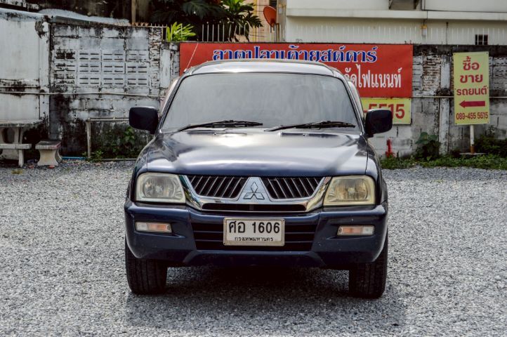 Mitsubishi L200-Strada 2005 รุ่นย่อยอื่นๆ Pickup ดีเซล เกียร์ธรรมดา น้ำเงิน รูปที่ 2