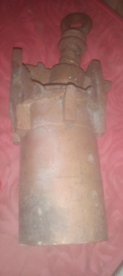 อื่นๆ กระบอกทำขนมจีนโบราณเนื้อทองเหลืองเก่า สภาพสมบูรณ์ ใช้งานได้ปกติ  เป็นของเก่าที่หายาก