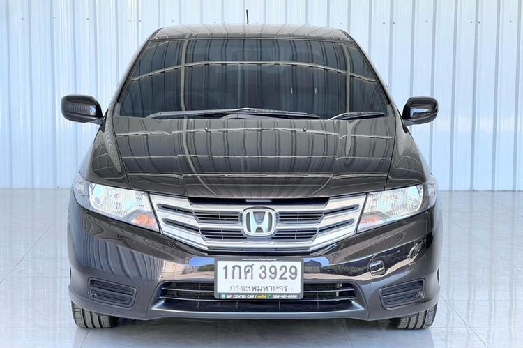 Honda City 2013 1.5 V CNG Sedan เบนซิน NGV เกียร์อัตโนมัติ ดำ รูปที่ 2