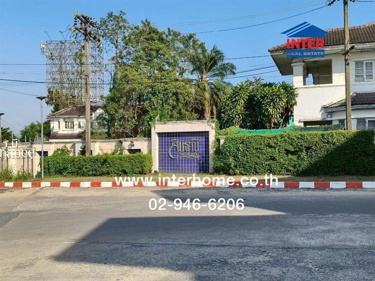 ทาวน์เฮ้าส์ 2 ชั้น 19.5 ตร.ว. หมู่บ้านสินธานีแกรนด์วิลล์ รังสิต คลอง5 ติดถนนรังสิต-นครนายก ถนนเลียบด่วนลำลุกกา ธัญบุรี ปทุมธานี