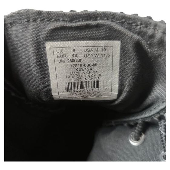 Palladium Pampa Hi L'Originale  หนังขามัวร์ 43 27.5cm.  รูปที่ 9