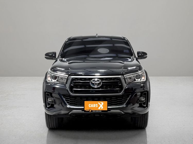 Toyota Hilux Revo 2019 2.4 Prerunner G Rocco Pickup ดีเซล ไม่ติดแก๊ส เกียร์ธรรมดา ดำ รูปที่ 3