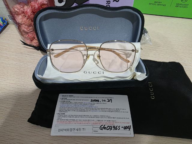 Gucci Hexagon Frame Sunglasses(GG0396S-004) รูปที่ 2