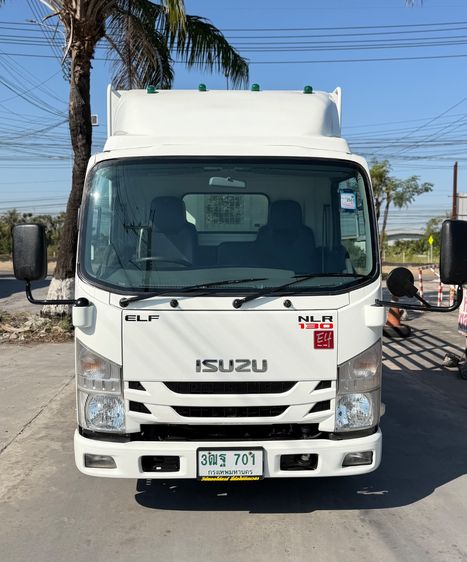 รถ ISUZU NLR 130 แรง ปี 2564  (รถห้างแท้ )  มือเดียว สวยมาก  กะบะเหล็กคอกสูง  ยาว 3.50 กว้าง 1.90 ม. รูปที่ 4