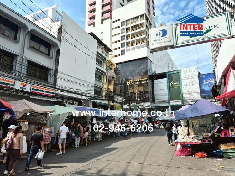 ห้องชุดเพื่อประกอบการค้า (ห้องมุม ทำเลดี) 28.85 ตร.ม. อาคารใบหยกทาวเวอร์1 ชั้น2 ใกล้อินทราสแควร์ ซอยราชปรารภ1 ถนนเพชรบุรี ถนนราชปรารภ
