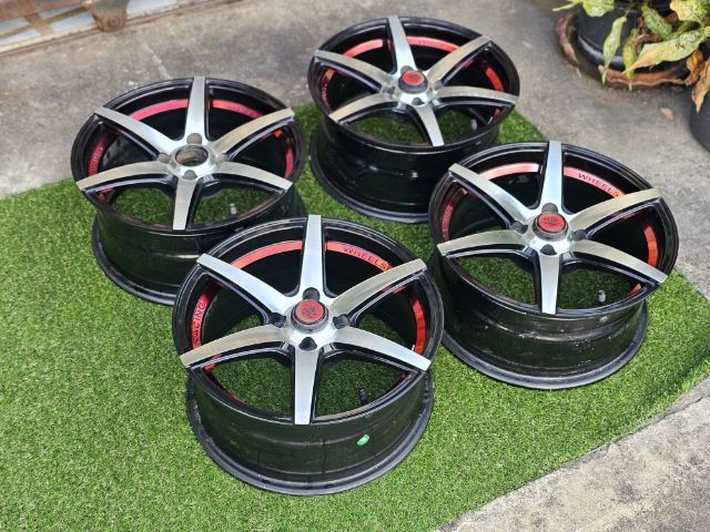 Samurai 6ก้านหน้าเงา
ขอบ 15 กว้าง 7 ET35
4รู100 pcd. รูปที่ 2