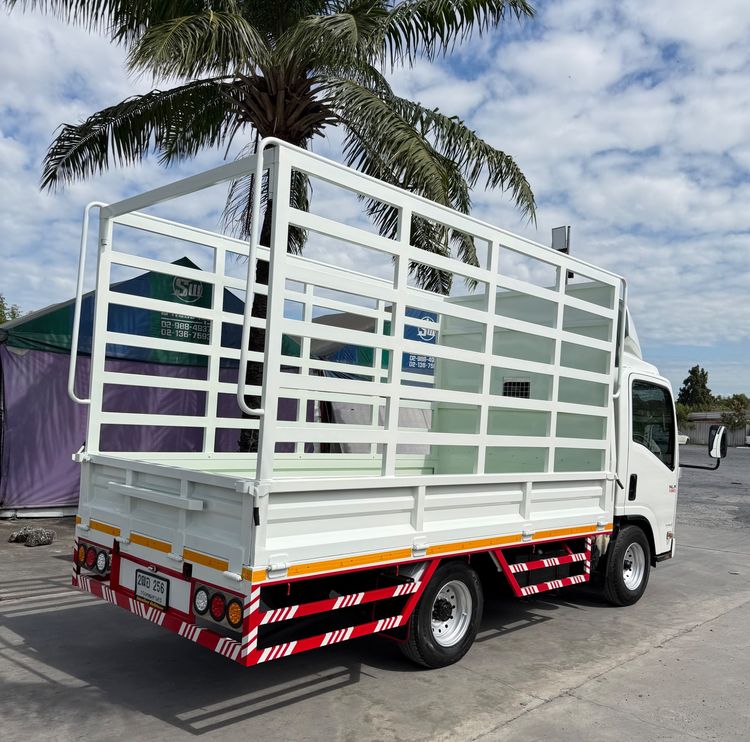 รถ ISUZU NLR 130 แรง ปี 2563  (รถห้างแท้ )  มือเดียว สวยมาก  กะบะเหล็กคอกสูง  ยาว 3.50 กว้าง 1.90 ม. รูปที่ 5