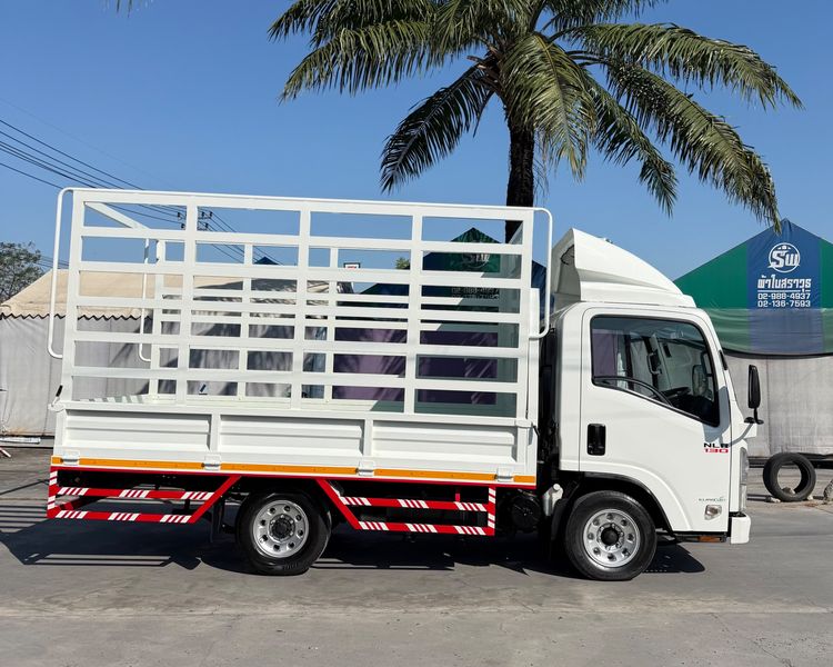 รถ ISUZU NLR 130 แรง ปี 2563  (รถห้างแท้ )  มือเดียว สวยมาก  กะบะเหล็กคอกสูง  ยาว 3.50 กว้าง 1.90 ม. รูปที่ 7