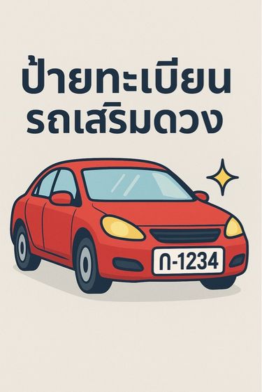วางเลขทะเบียนมงคลรถยนต์  เสริมดวงให้รถคู่ใจ เสริมดวง รถดี เลขดี ชีวิตก็ลื่น  	เลขมงคลติดรถ เสริมพลังทุกการเดินทาง รูปที่ 2