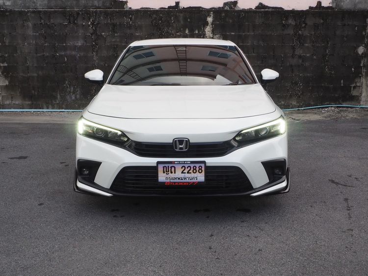 Honda Civic 2023 1.5 EL+ Sedan เบนซิน ไม่ติดแก๊ส เกียร์อัตโนมัติ ขาว รูปที่ 3