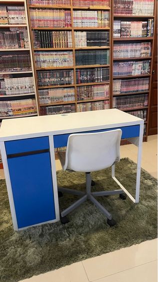 ขาว ไม้ โต๊ะทำงานอีเกีย ikea micke