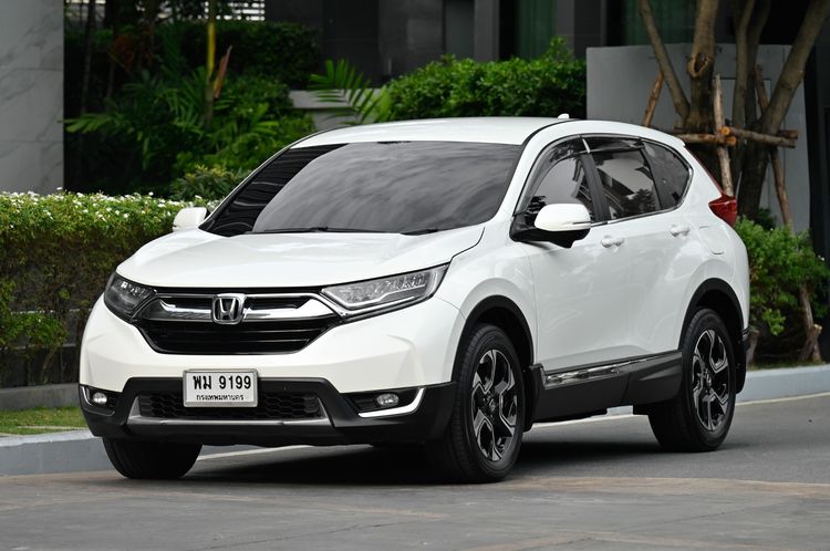 รถ Honda CR-V 2.4 EL 4WD สี ขาว