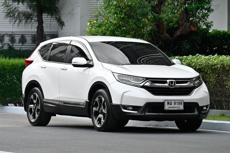 Honda CR-V 2018 2.4 EL 4WD Utility-car เบนซิน ไม่ติดแก๊ส เกียร์อัตโนมัติ ขาว รูปที่ 2