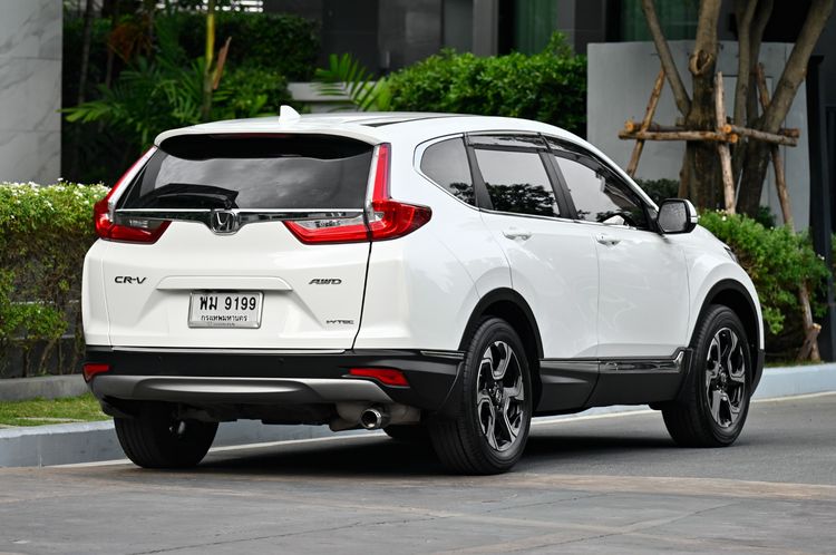 Honda CR-V 2018 2.4 EL 4WD Utility-car เบนซิน ไม่ติดแก๊ส เกียร์อัตโนมัติ ขาว รูปที่ 4