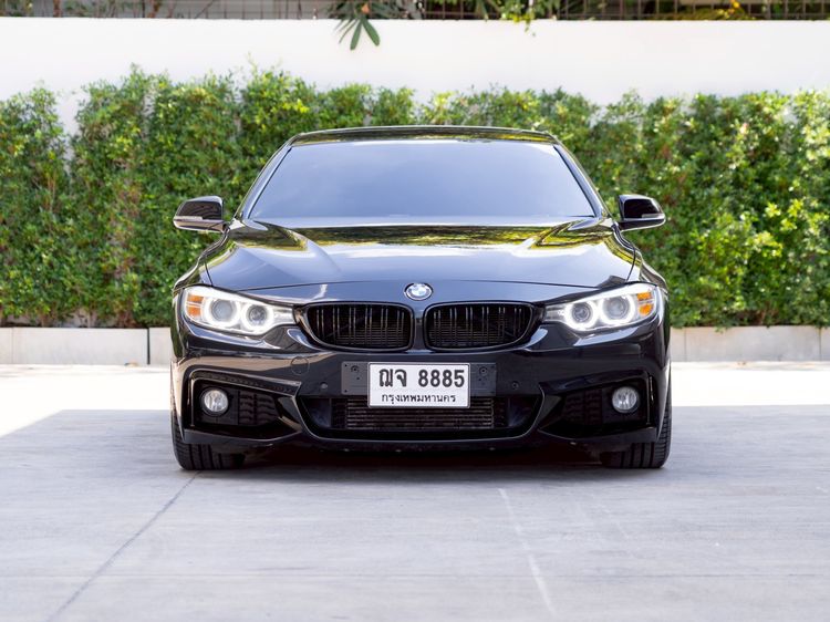BMW Series 4 2015 420i Sedan เบนซิน ไม่ติดแก๊ส เกียร์อัตโนมัติ ดำ รูปที่ 2