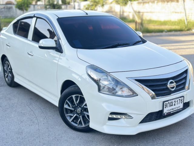Nissan Almera 2019 1.2 E Sportech Sedan เบนซิน ไม่ติดแก๊ส เกียร์อัตโนมัติ ขาว