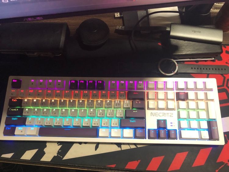 คีย์บอร์ด GAMING NUMWO X37 ไฟ RGB รูปที่ 7