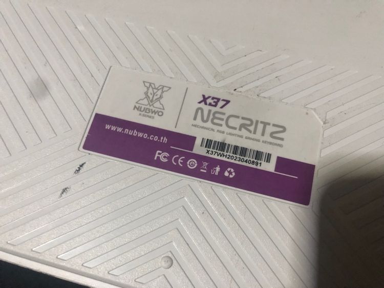 คีย์บอร์ด GAMING NUMWO X37 ไฟ RGB รูปที่ 5