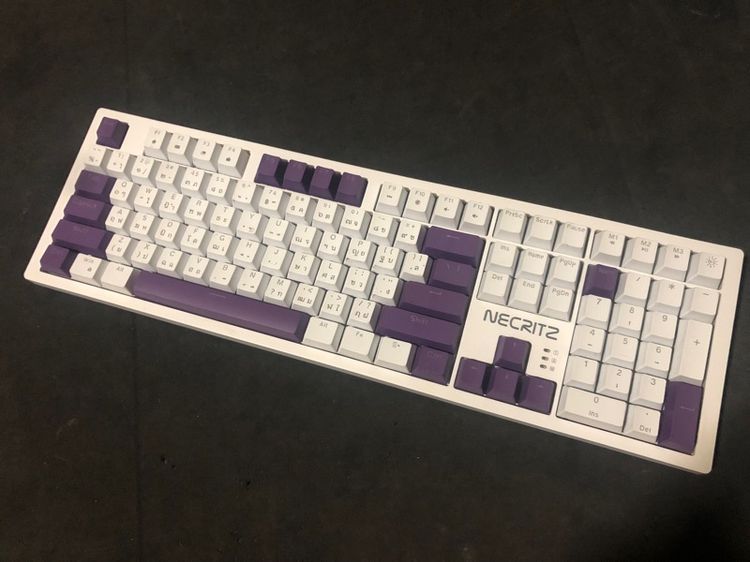 คีย์บอร์ด GAMING NUMWO X37 ไฟ RGB