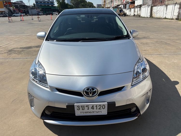 Toyota Prius 2013 1.8 Hybrid Sedan ไฮบริด ไม่ติดแก๊ส เกียร์อัตโนมัติ บรอนซ์เงิน รูปที่ 2
