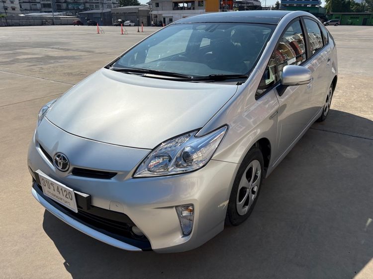 Toyota Prius 2013 1.8 Hybrid Sedan ไฮบริด ไม่ติดแก๊ส เกียร์อัตโนมัติ บรอนซ์เงิน รูปที่ 3