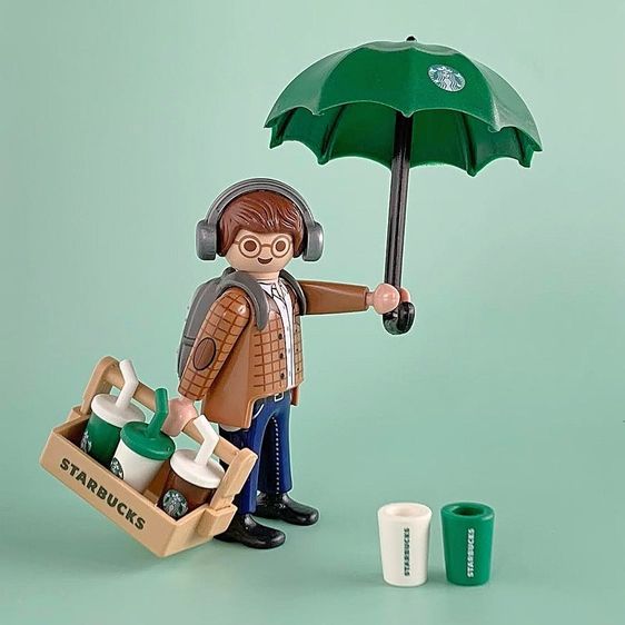 Starbucks Korea X Playmobil 2024 Special Figures Meet The Buddy'S Moment Limited Edition