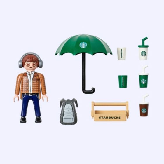 Starbucks Korea X Playmobil 2024 Special Figures Meet The Buddy'S Moment Limited Edition รูปที่ 2