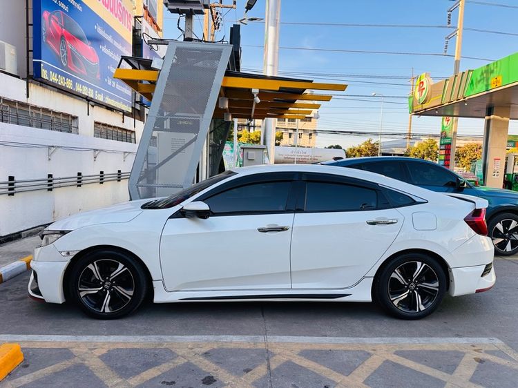 Honda Civic 2017 1.5 Turbo RS Sedan เบนซิน ไม่ติดแก๊ส เกียร์อัตโนมัติ ขาว รูปที่ 4