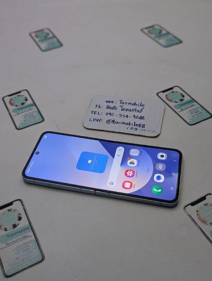 ขาย เทิร์น Samsung Galaxy Z Flip 6 สี Blue 256 GB ศูนย์ไทย อุปกรณ์ครบยกกล่อง เพียง 8,990 บาท เท่านั้น ครับ รูปที่ 5