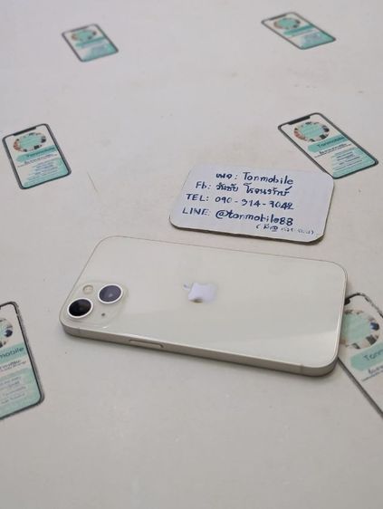 ขาย เทิร์น iPhone 13 128 Starlight ศูนย์ไทย อุปกรณ์ครบยกกล่อง ขาดสายชาร์จ สุขภาพแบต 89 ประกันเหลือ 3 เดือน เพียง 10,590 บาท ครับ  รูปที่ 3