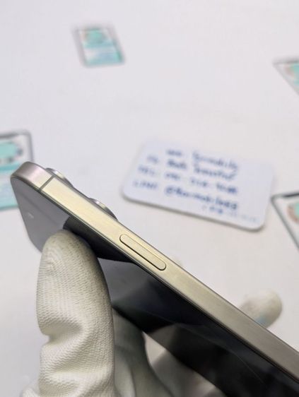 ขาย เทิร์น iPhone 15 Pro Max 256 Natural ศูนย์ไทย สภาพสวย มีตัวเครื่องอย่างเดียว สุขภาพแบต 77 เพียง 20,990 บาท ครับ  รูปที่ 7