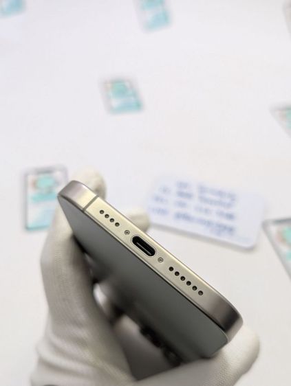 ขาย เทิร์น iPhone 15 Pro Max 256 Natural ศูนย์ไทย สภาพสวย มีตัวเครื่องอย่างเดียว สุขภาพแบต 77 เพียง 20,990 บาท ครับ  รูปที่ 8