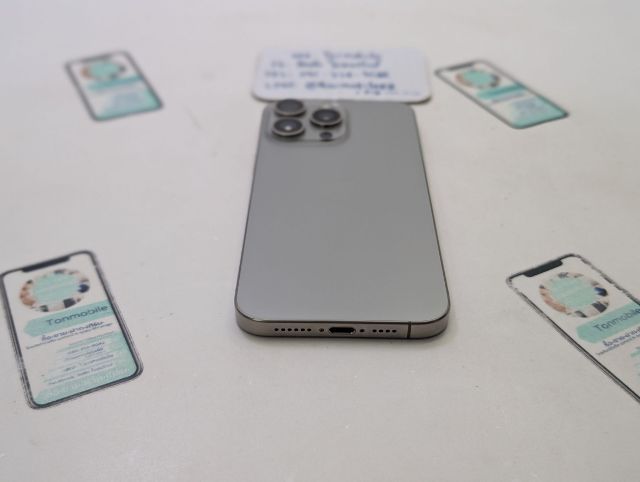 ขาย เทิร์น iPhone 15 Pro Max 256 Natural ศูนย์ไทย สภาพสวย มีตัวเครื่องอย่างเดียว สุขภาพแบต 77 เพียง 20,990 บาท ครับ  รูปที่ 5