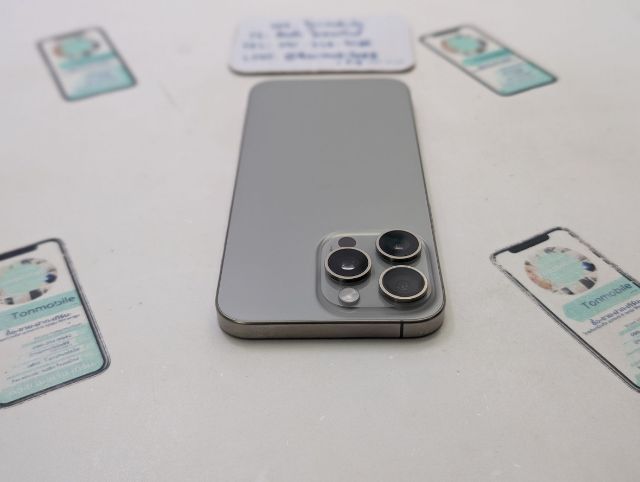 ขาย เทิร์น iPhone 15 Pro Max 256 Natural ศูนย์ไทย สภาพสวย มีตัวเครื่องอย่างเดียว สุขภาพแบต 77 เพียง 20,990 บาท ครับ  รูปที่ 6