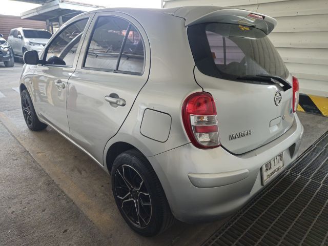 Nissan March 2011 1.2 S Sedan เบนซิน ไม่ติดแก๊ส เกียร์อัตโนมัติ บรอนซ์เงิน รูปที่ 4