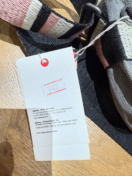 กระเป๋า Kipling สีเทา ชมพู รูปที่ 5