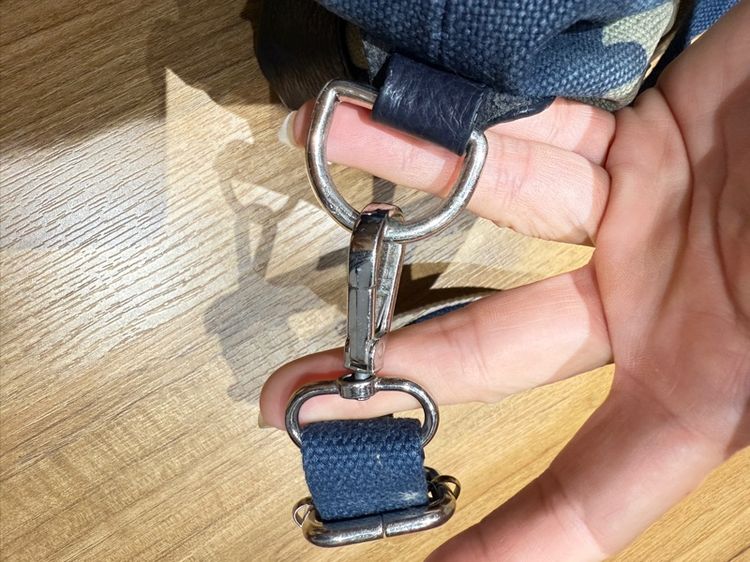 กระเป๋าผ้าสีน้ำเงิน รูปที่ 5