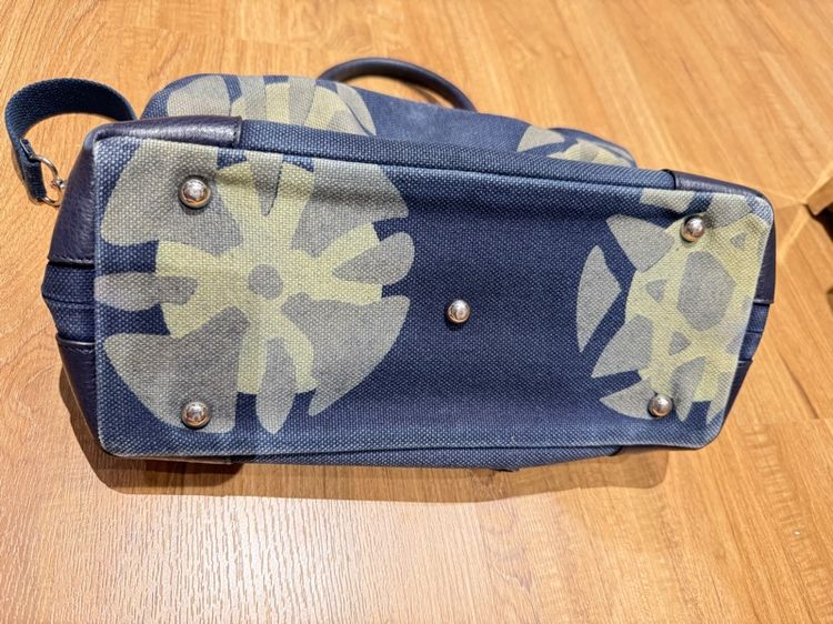 กระเป๋าผ้าสีน้ำเงิน รูปที่ 3