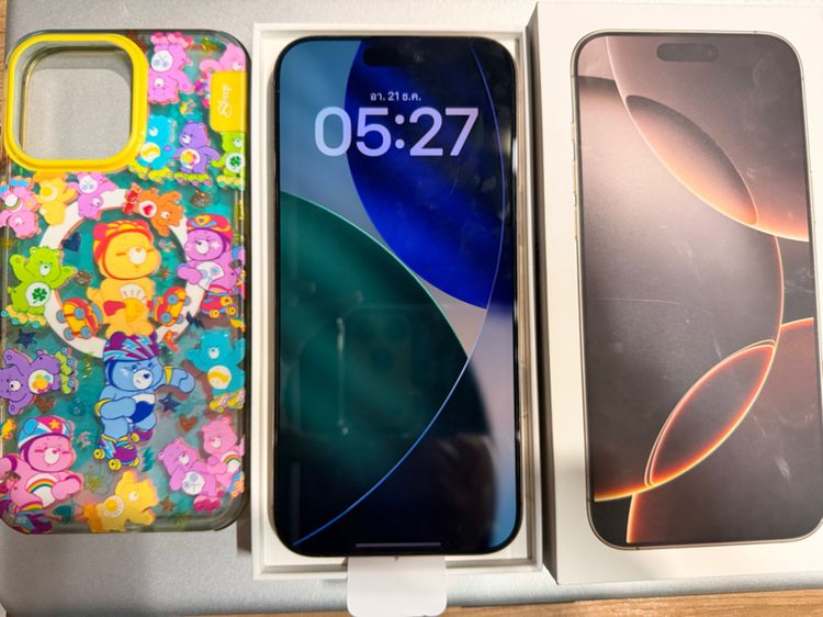 เจ้าของขายเอง iPhone 16 Pro Max 512GB Desert Titanium ศูนย์ไทย ประกันถึง 30 ม.ค. 69 