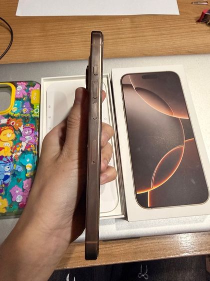 เจ้าของขายเอง iPhone 16 Pro Max 512GB Desert Titanium ศูนย์ไทย ประกันถึง 30 ม.ค. 69  รูปที่ 4