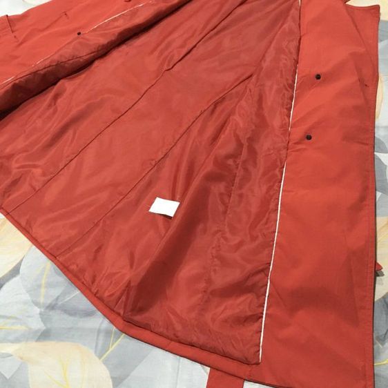 เสื้อโค้ท Trench Coat มือสอง Olivia Hassler สีแดง ไซส์ 95 รูปที่ 12