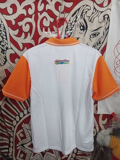 เสื้อโปโลสีขาวส้ม รูปที่ 5