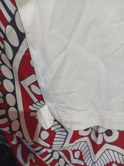 เสื้อโปโลสีขาวส้ม รูปที่ 8