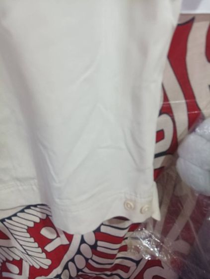 เสื้อโปโลสีขาวส้ม รูปที่ 6