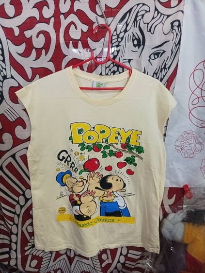 เสื้อป๊อปอายแขนกุด รูปที่ 2